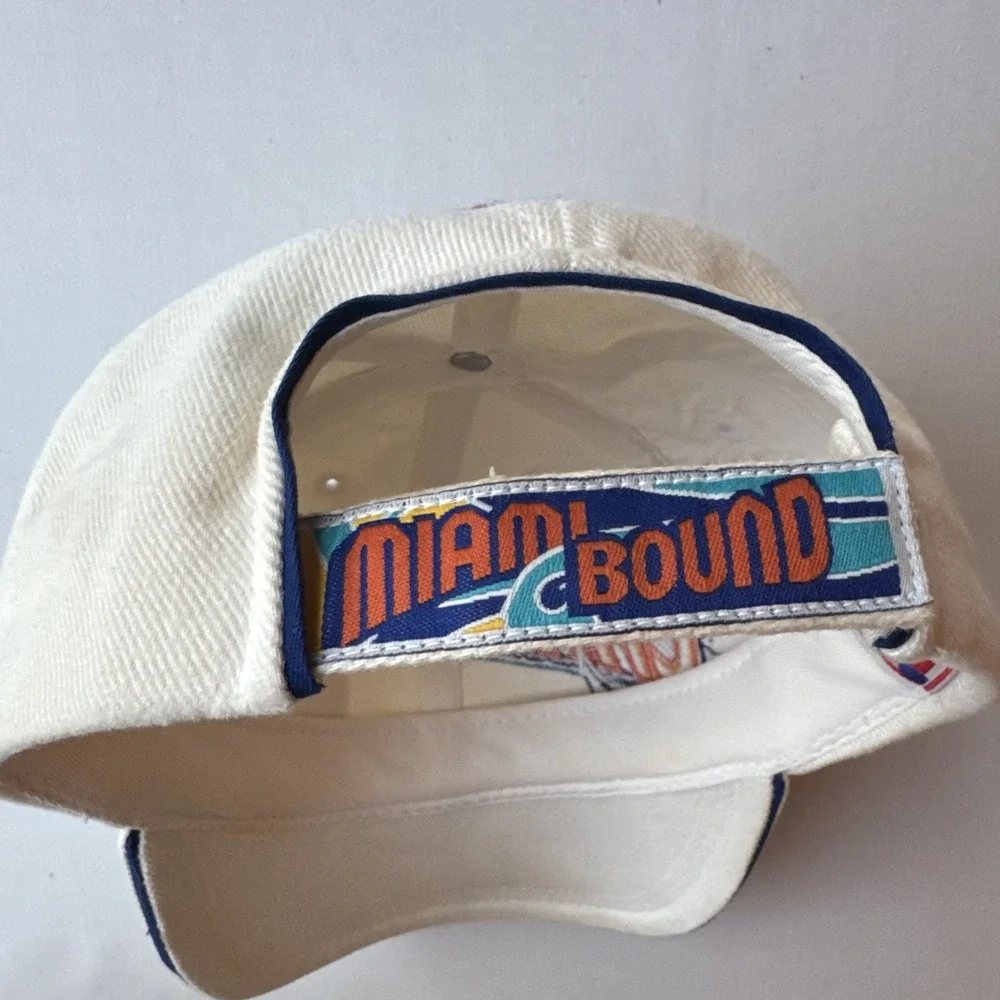 Vintage 1998 Atlanta Falcons NFL Conf. Champs Adjustable Strap Baseball Cap Hat
